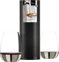 Eisch Glas Elevate 2 Allround/Wein-Becher Rotwein 500/9 Platin in Geschenkröhre