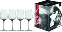 Eisch Glas Vinezza Rotweinglas 550/2 - 4 Stück im Geschenkkarton