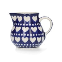 Bunzlau Castle Keramik Milchkännchen 180 ml - Blue Valentine