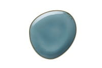 Mäser Porzellan Pintar Blau Teller oval 26 x 23 cm