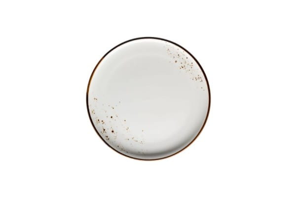 Mäser Porzellan Pintar Weißbraun Teller 21,5 cm