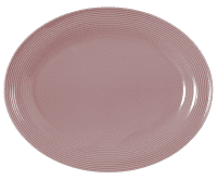 Seltmann Porzellan Beat Altrosa Servierplatte oval 35 x 28 cm