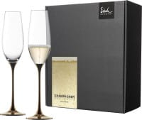 Eisch Glas Champagner Exklusiv Sektglas 500/92 kupfer - 2 Stück im Geschenkkarton