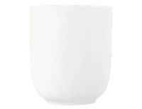 Seltmann Porzellan Liberty Weiß Becher mit Henkel 0,40 l