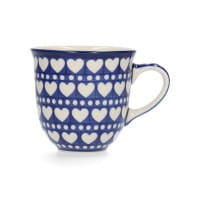 Bunzlau Castle Keramik Becher Tulip 330 ml - Blue Valentine