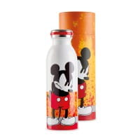 Gilde Disney Edelstahl Thermosflasche "Mickey I am", rot - H: 21,5 cm
