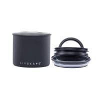 Airscape Edelstahl-Aromabehälter klein, schwarz matt