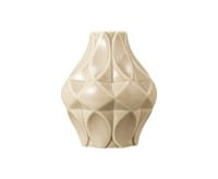 Königlich Tettau Porzellan T.Atelier Vase 20/02 Sandbeige 11 cm