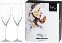Eisch Glas Superior Sensis plus Champagnerglas 500/71 - 2 Stk im 4 farb.Geschenkk.