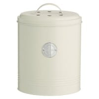 Typhoon Living - Kompostbehälter, Pastellcreme, 2,5 Liter