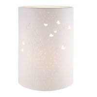 Gilde Porzellan Lampe "Pusteblume" - 28,5 cm