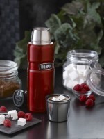 Thermos Isolierflasche Stainless King cranberry 1,20l