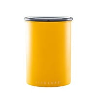 Airscape Edelstahl-Aromabehälter mittel, gelb matt