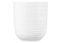 Seltmann Porzellan Terra Weiß Becher mit Henkel 0,40 l