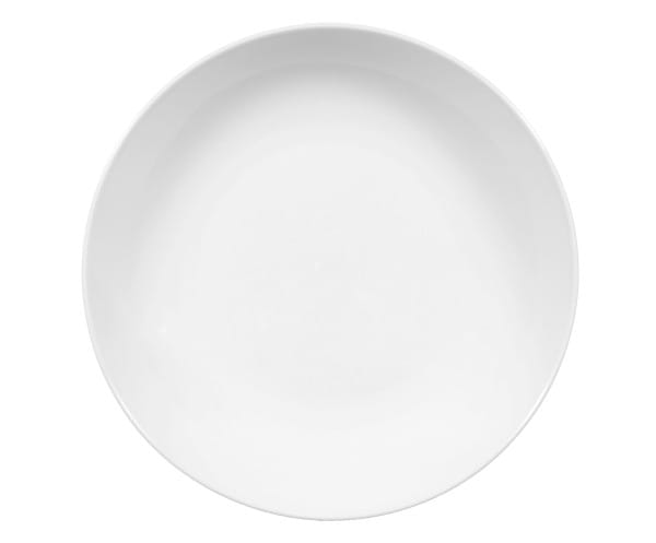 Seltmann Porzellan Lido Weiß uni Suppenteller rund 21 cm