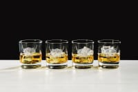 Scottish 4 Whiskybecher / Tumbler - Schottisches Hochlandrind Ø 8,5 cm