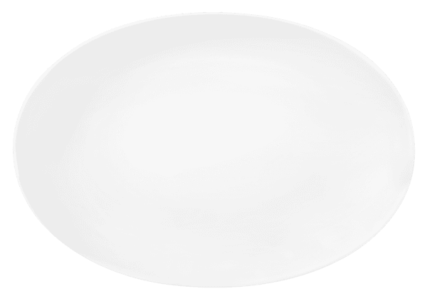 Seltmann Porzellan Liberty Weiß Servierplatte oval 35 x 24 cm