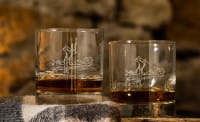 Scottish 2 Whiskybecher / Tumbler - Golf Ø 8,5 cm