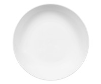 Seltmann Porzellan Lido Weiß uni Suppenteller rund 21 cm