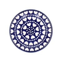 Bunzlau Castle Keramik Teller rund Ø 16 cm - Blue Valentine