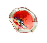 Ferrum Art Design Rost Blütenteller rot Ø 16,5 cm