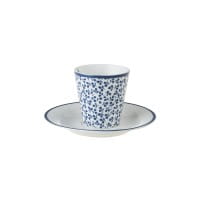 Laura Ashley Blueprint Porzellan Espresso Tasse & Untertasse Floris