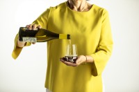 Eisch Glas Elevate 2 Allround/Wein-Becher Weißwein 500/91 Platin in Geschenkröhre