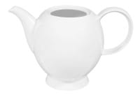 Seltmann Porzellan Lido Weiß uni Kaffeekanne 1,30 l