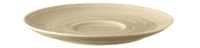 Seltmann Porzellan Terra Sandbeige Kombi-Untertasse groß 16,5 cm