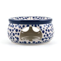 Bunzlau Castle Keramik Stövchen für Teekanne 1,3 l und 2,0 l - Crazy Dots