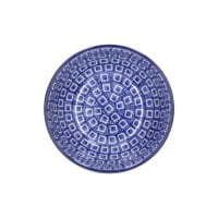 Bunzlau Castle Keramik Reisschale 300 ml - Blue Diamond