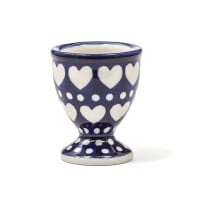 Bunzlau Castle Keramik Eierbecher - Blue Valentine