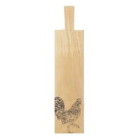 Scottish Eiche Servier-"Paddel" lang - Hahn 65 x 15 cm