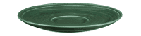 Seltmann Porzellan Terra Moosgrün Kombi-Untertasse groß 16,5 cm