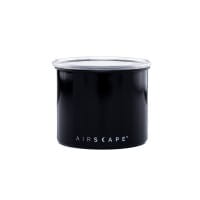 Airscape Edelstahl-Aromabehälter klein, schwarz glänzend