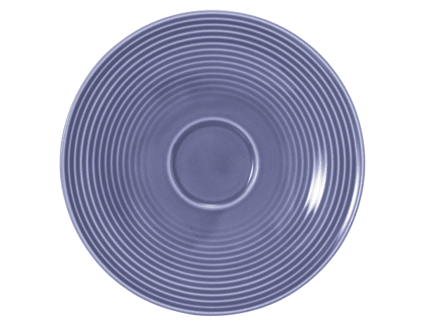 Seltmann Porzellan Beat Fliederblau Kombi-Untertasse groß 16,5 cm