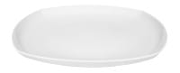 Seltmann Porzellan Lido Weiß uni Speiseteller eckig 26 cm