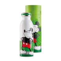 Gilde Disney Edelstahl Thermosflasche "Mickey I am", grün - H: 21,5 cm