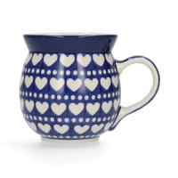 Bunzlau Castle Keramik Becher Farmer 500 ml - Blue Valentine